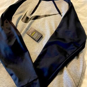 New NIKE hoodie, new with tags, grey/black, Fri-fit